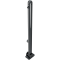 Ornamental bollard | Series 468B | � 60 mm | foldable, self-engaging lockto be fixed by plugs, with base plate 100 x 150 mm | with triangular locking mechanism acc. with DIN 3223 | without eyelet